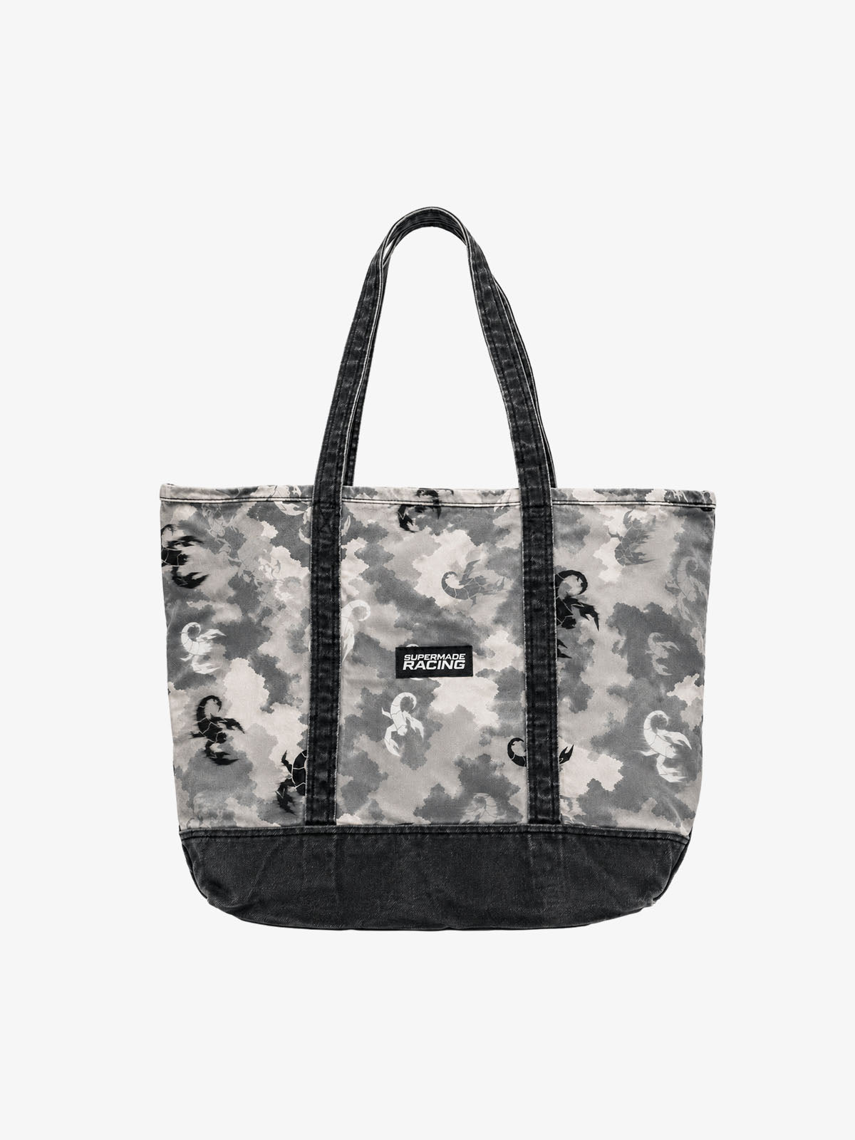 Scorpion Camo Graphic Washed Twill Tote Bag