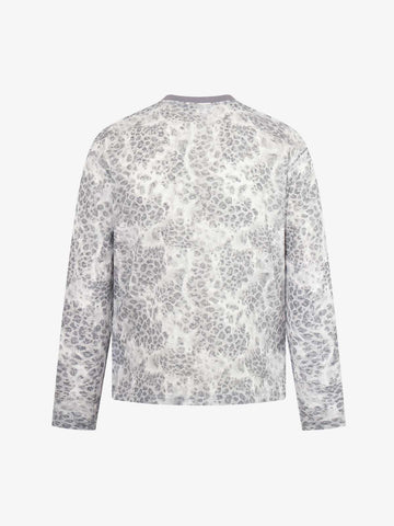 Leopard Print Boxy Fit Long Sleeve Tee
