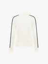 Street-style Openwork Mesh Knit Sweater