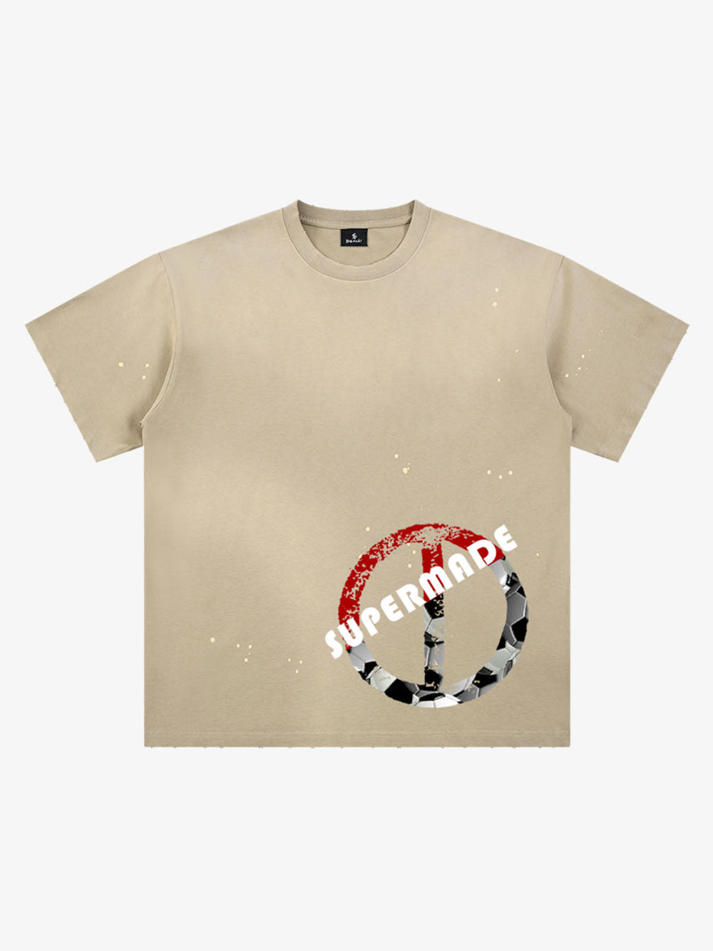 Supermade Soccer Circle Graphic T-Shirt 