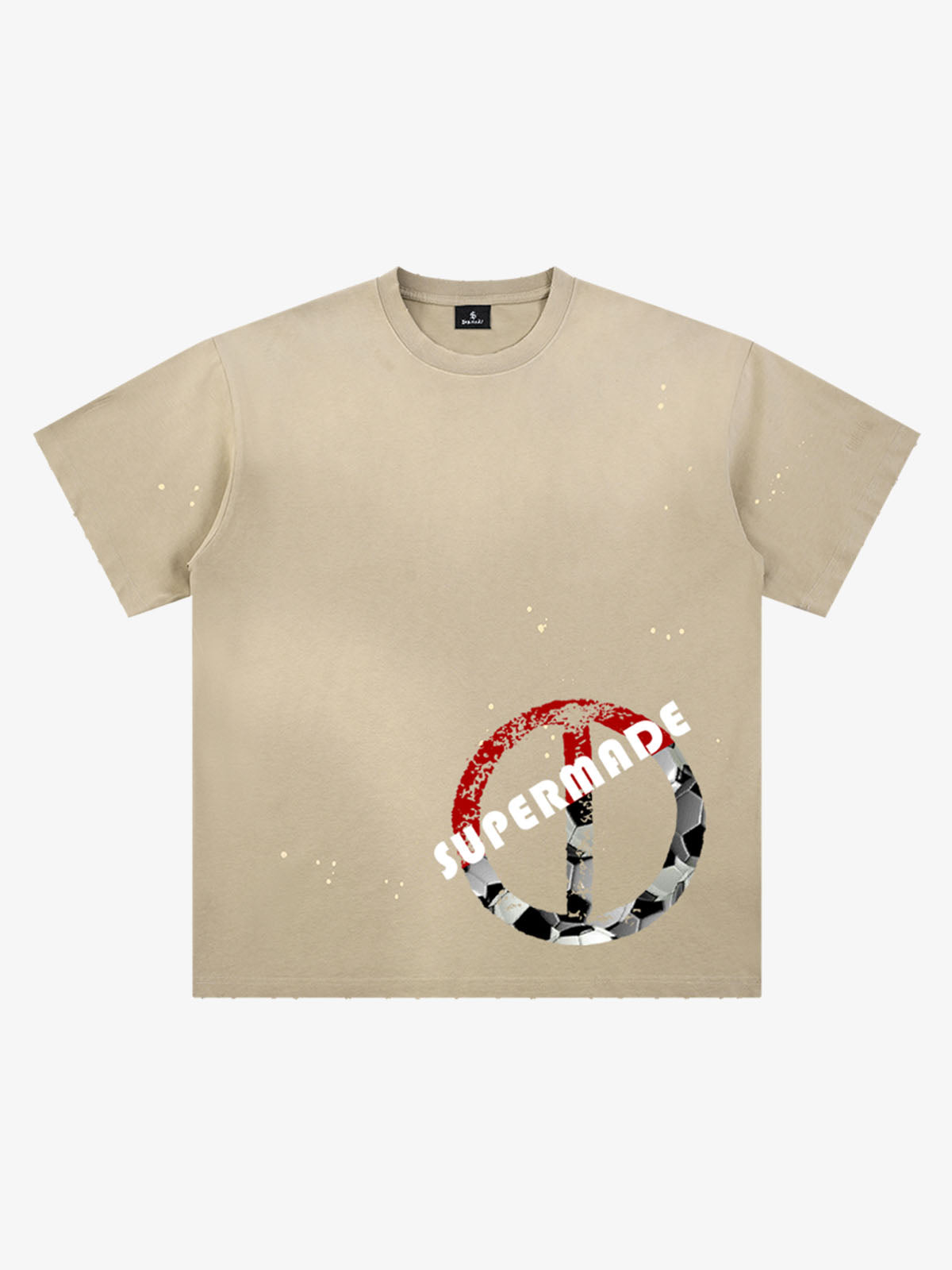 Supermade Soccer Circle Graphic T-Shirt 