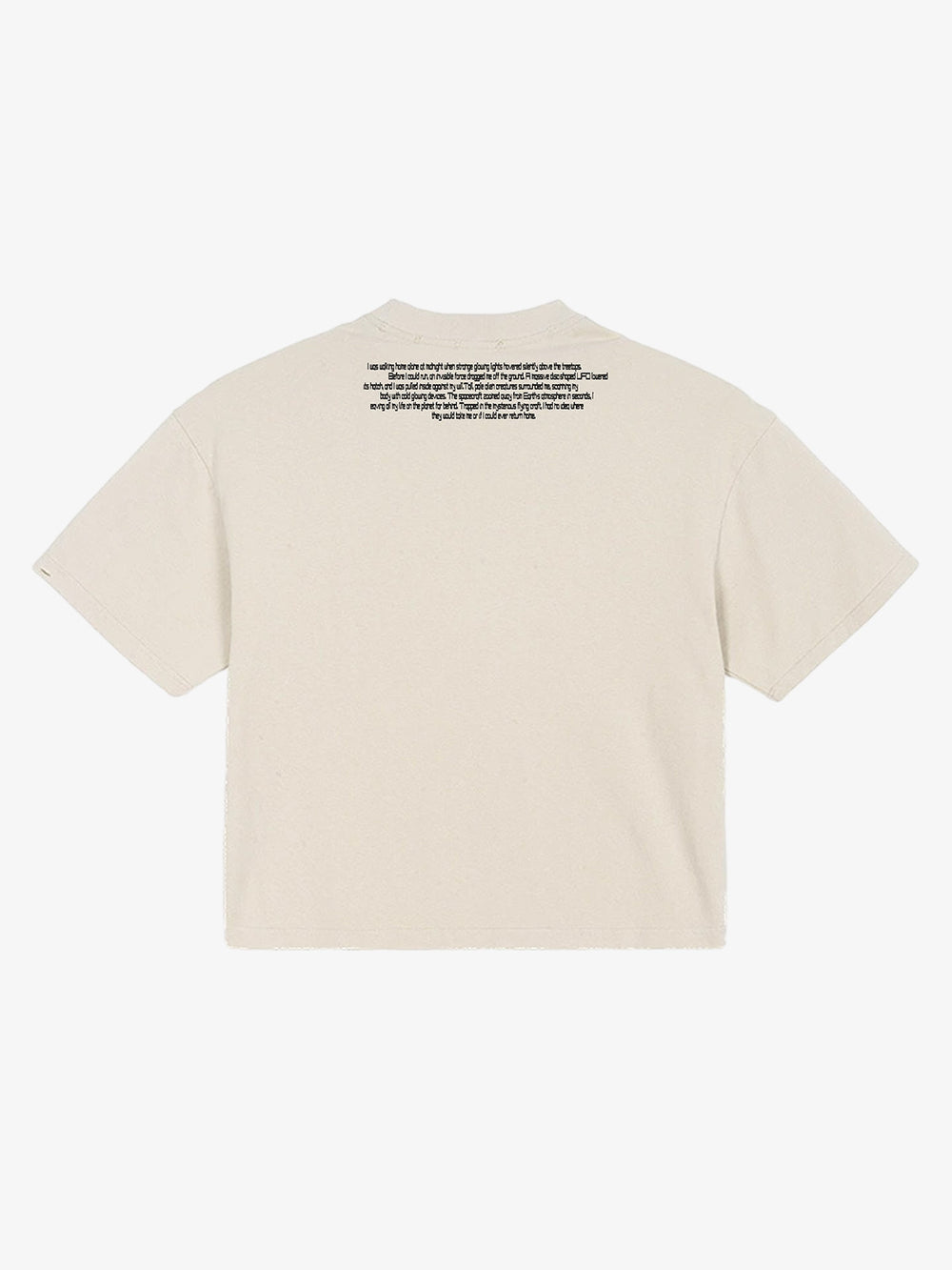 UFO Graphic Crop Tee