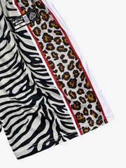 Mixed Animal Print Soccer Shorts 