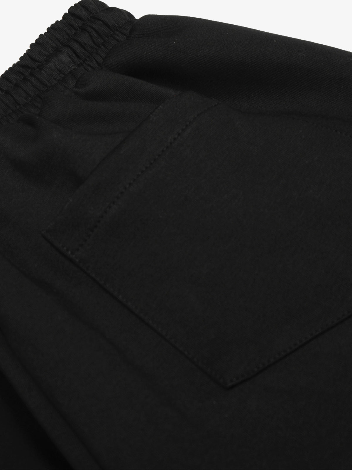 Stylish Black Wide-Leg Pants with Unique Embroidered Design for Casual Wear 
