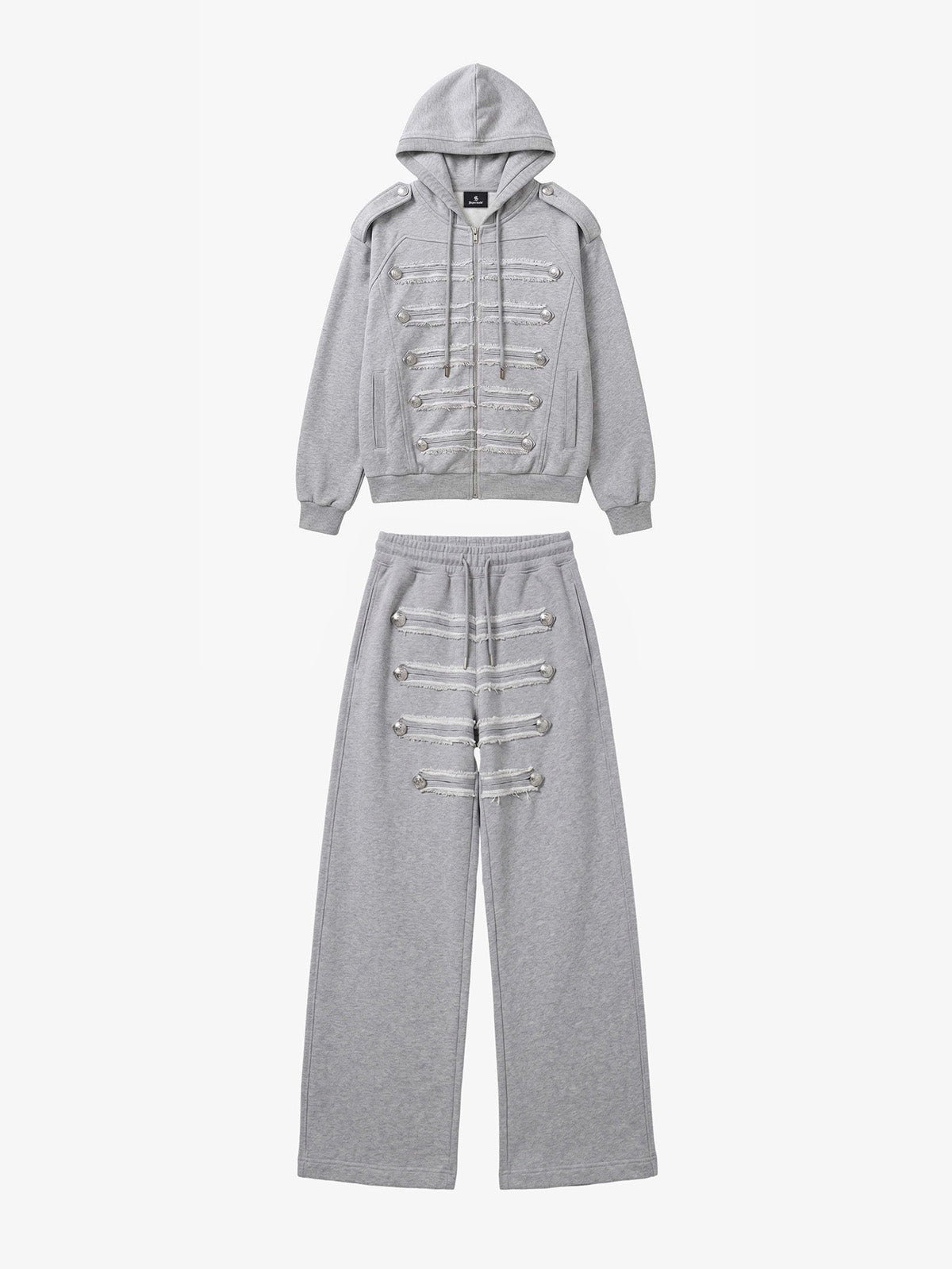 Military Napoleon Button Boxy Fit Set