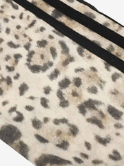 Leopard Graphic Stand-Collar Zip Jacket