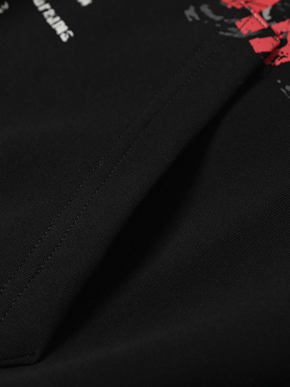 Street Faux Two-Piece Suede Hoodie 