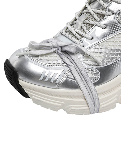 Mesh Breathable Platform Sneakers 