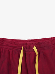Crest Graphic Wide-Leg Sweatpants