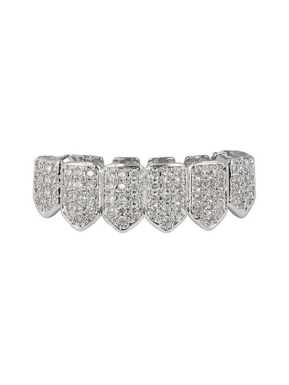Vampire Teeth Zircon Braces 