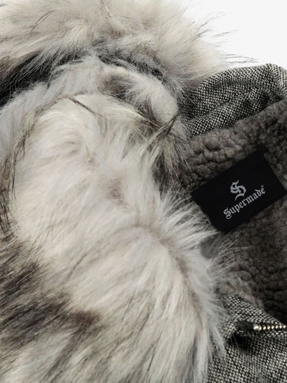 Stylish Faux Fur Collar Jacket for Winter Warmth and Fashion 