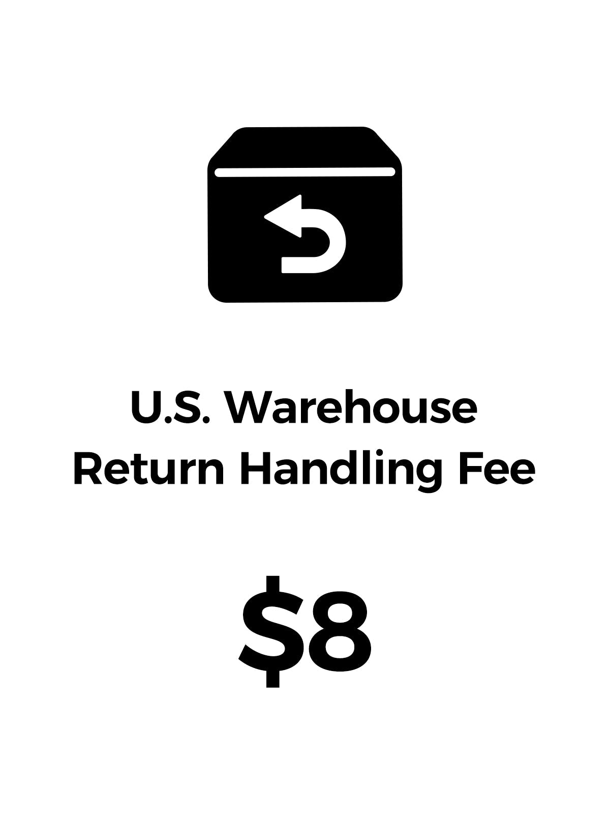 U.S. Warehouse Return Handling Fee 