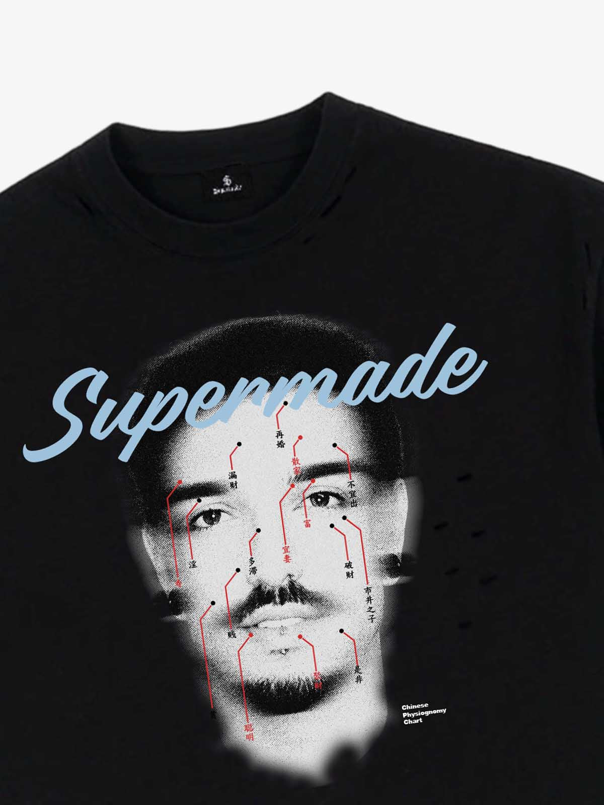 Facial Acupuncture Graphic T-Shirt 