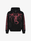 Rivet Spray-Dyed Hooded Jacket