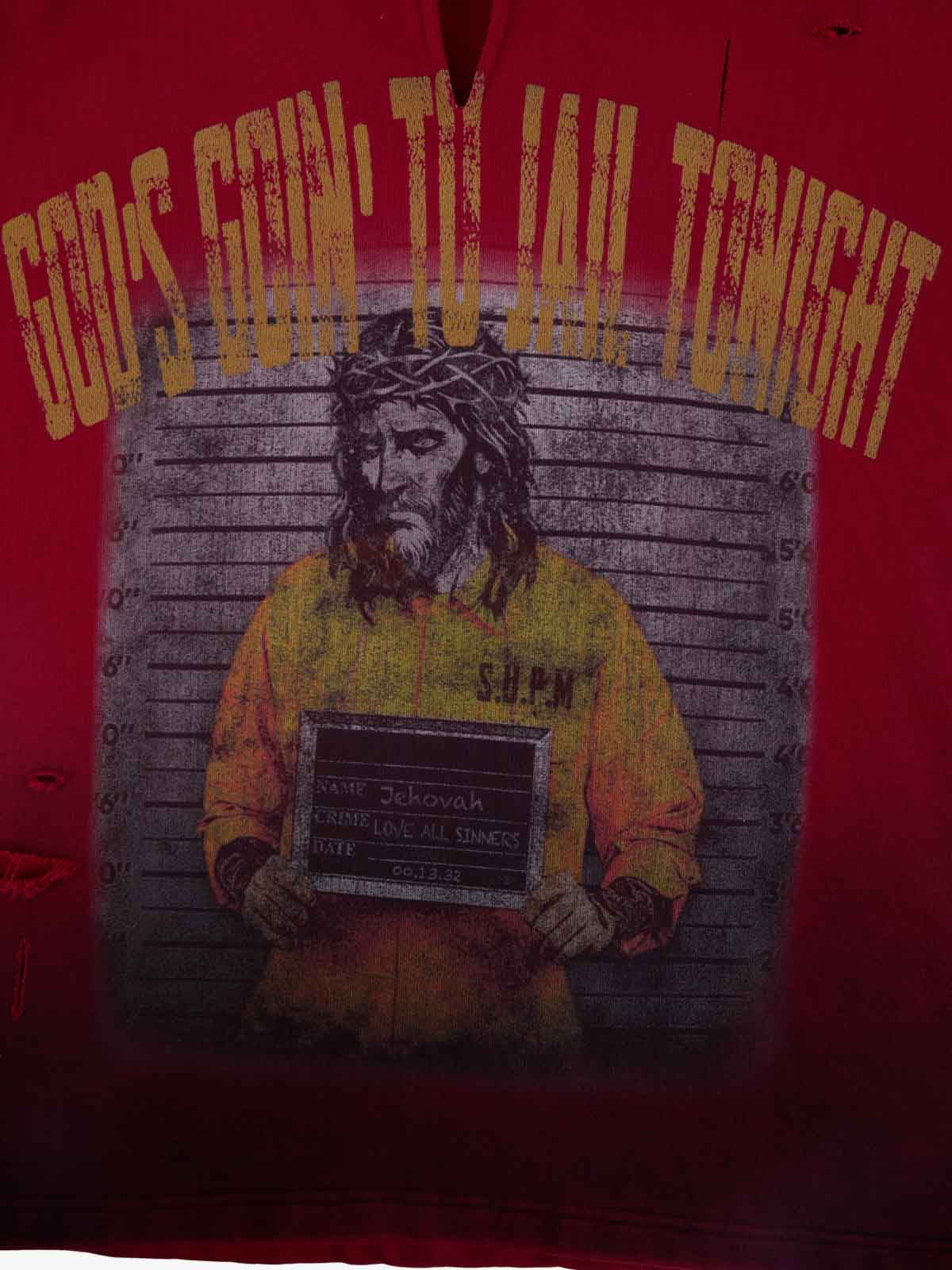 Supermade God's Imprisonment Files Dirty Hoodie 