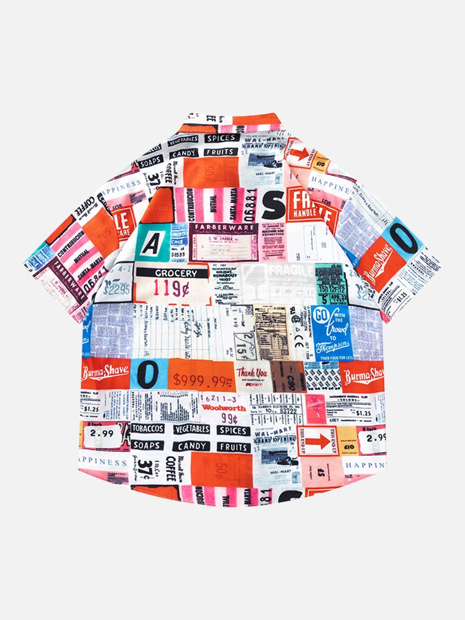 Thesupermade Street Full Printed Short-sleeved Shirts