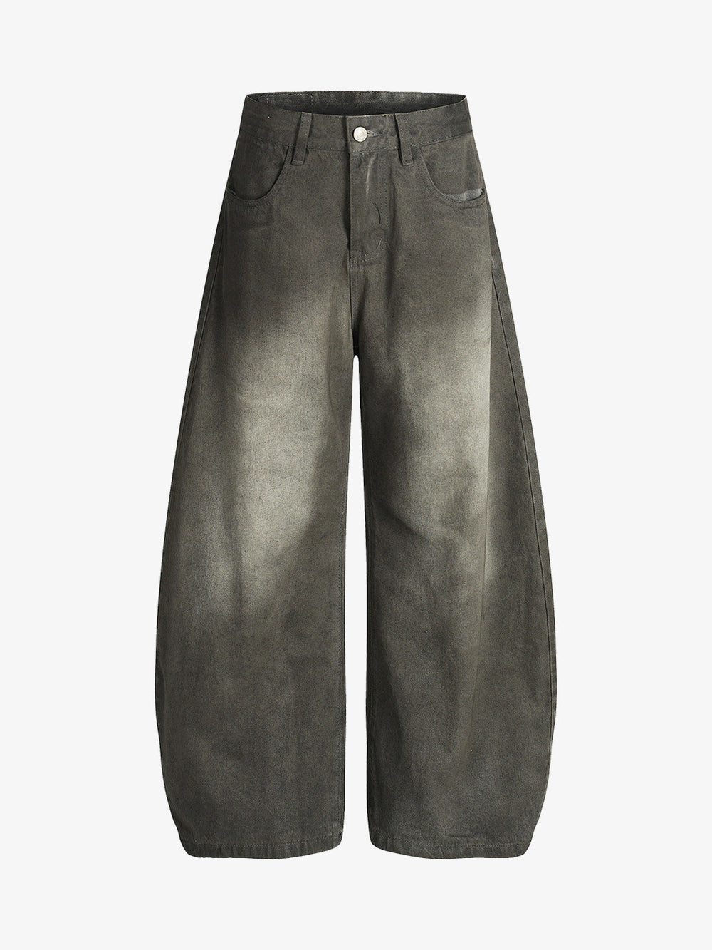 Vintage Faded Wide Barrel Jeans 