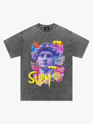 Vibrant Graffiti Art T-Shirt for Urban Fashion Lovers 