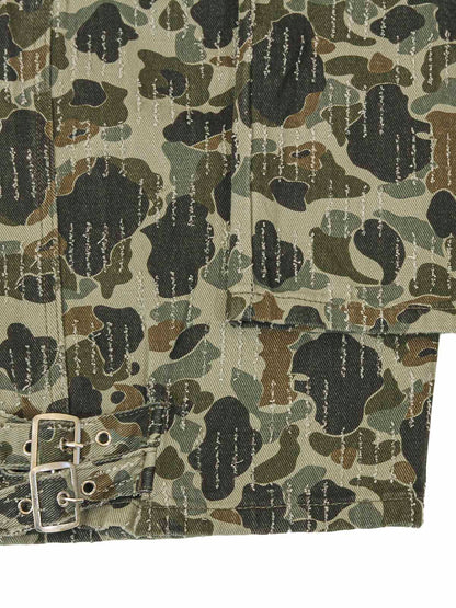 Camouflage Multi-Pocket Cargo Pants 