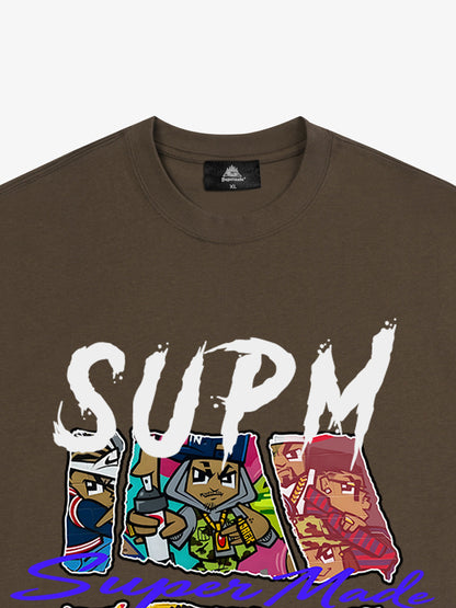 Street figures Bold Graphic T-Shirt 