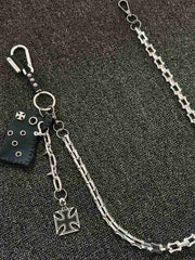 Cross Lighter Case Wallet Chain 