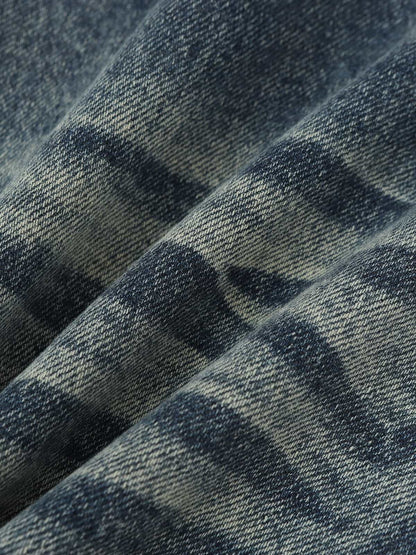 Stylish Silver Gradient Flare Jeans for Women - Perfect for Trendy Outfits 