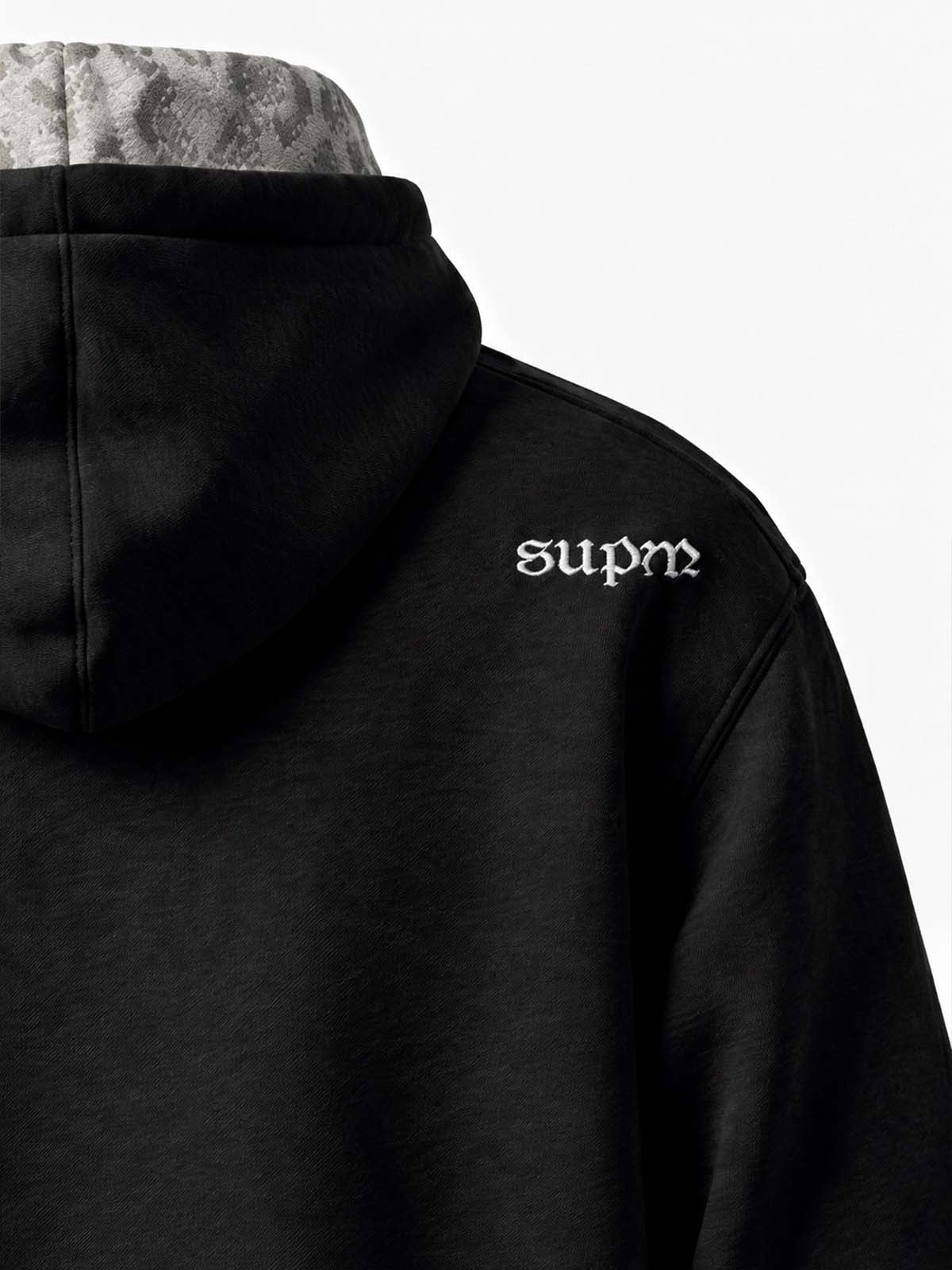 Varsity Graphic Hoodie & Wide-Leg Sweatpants Set
