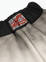 Gradient Graphic Wide-Leg Sweatpants