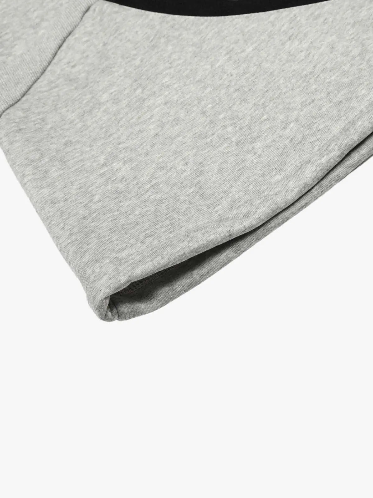Retro Contrast Panel Drawstring Sweatpants 