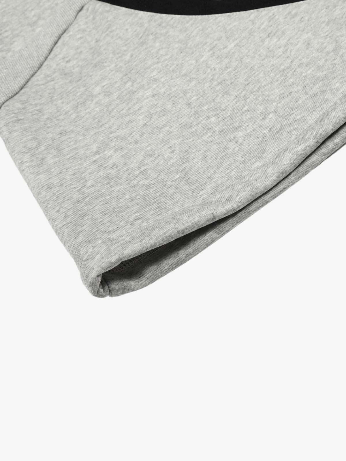 Retro Contrast Panel Drawstring Sweatpants