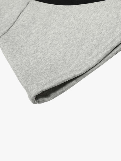 Retro Contrast Panel Drawstring Sweatpants