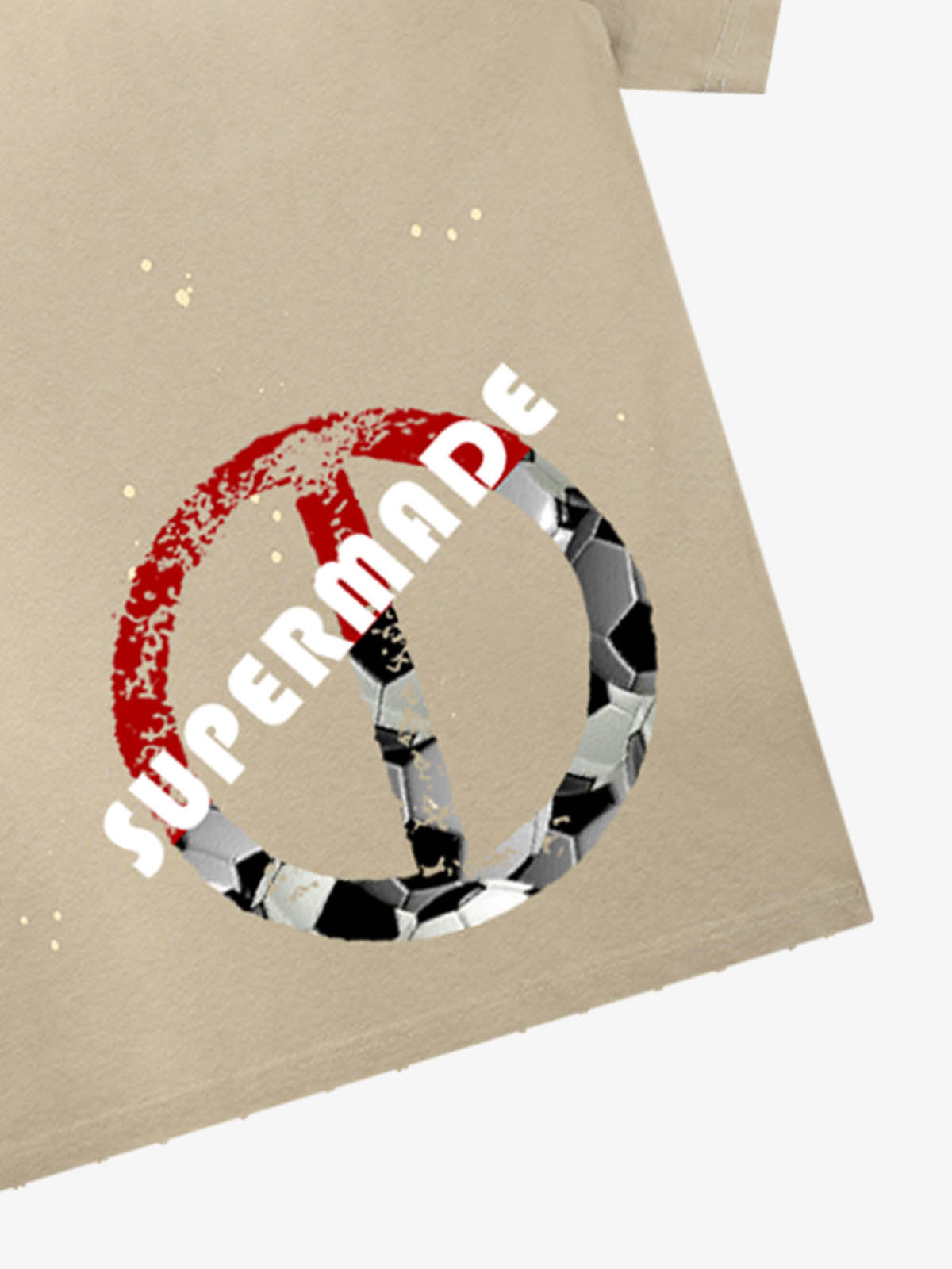 Supermade Soccer Circle Graphic T-Shirt 