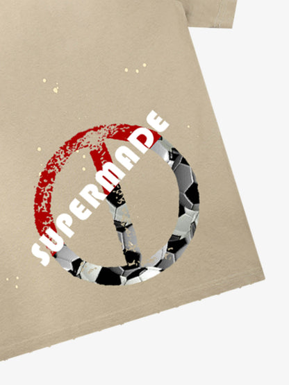 Supermade Soccer Circle Graphic T-Shirt 