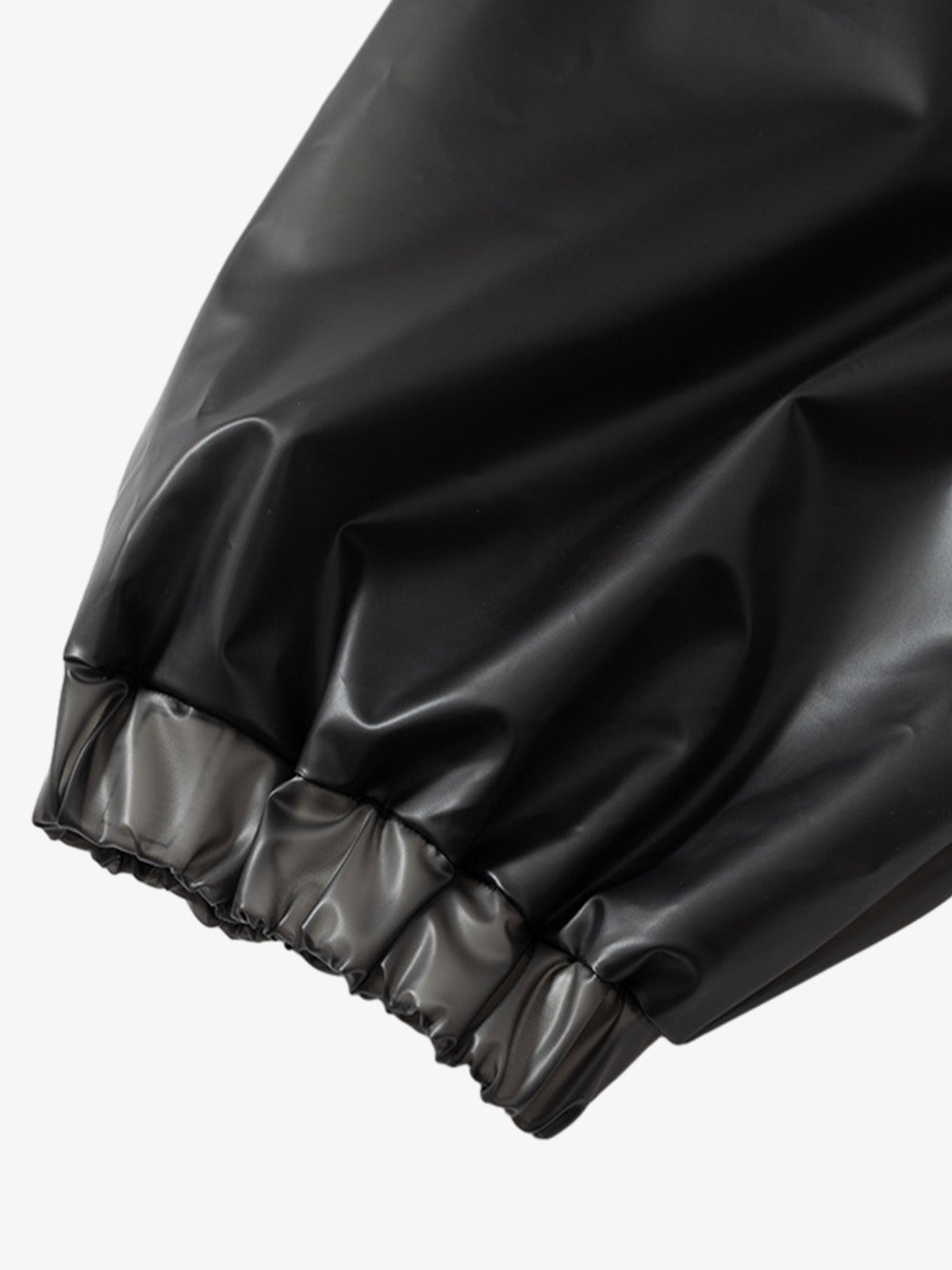 Thesupermade Shiny Functional Waterproof Hooded Jacket 