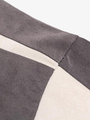Jersey Deconstructed Contrast Color Stitching Print T-Shirt - 2407 