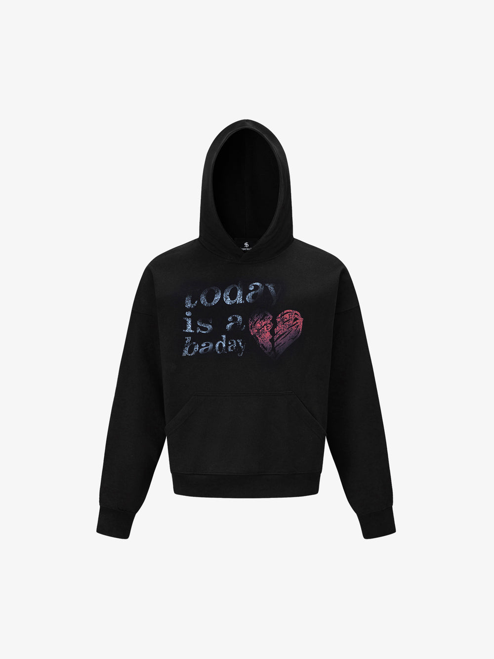 Heart Letter Graphic Hoodie