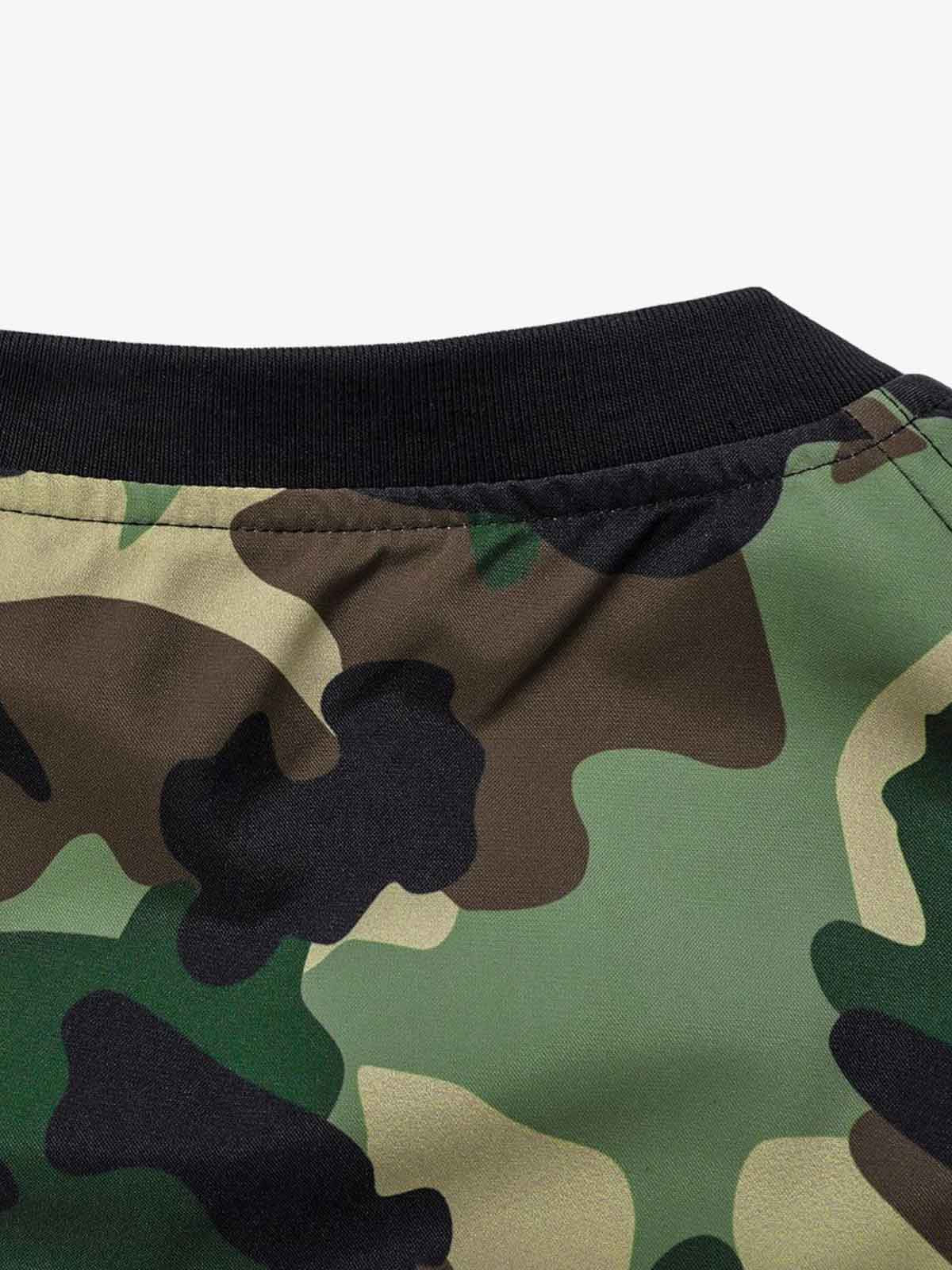 Camouflage Hoodie with Unique Pink and Black Pattern for Casual Wear 