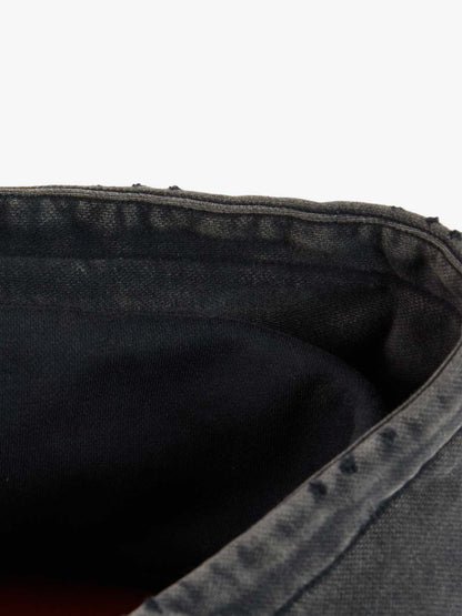 Rhinestone Letter Airbrush Graphic Pullover Hoodie 