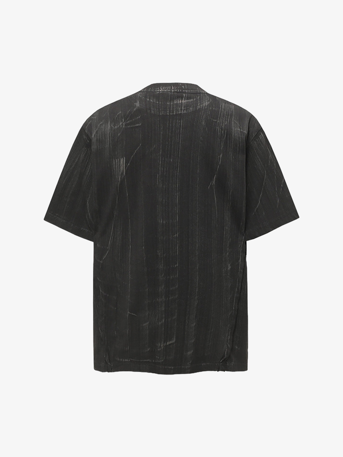 Painted Distressed Print Short-sleeved T-shirt 