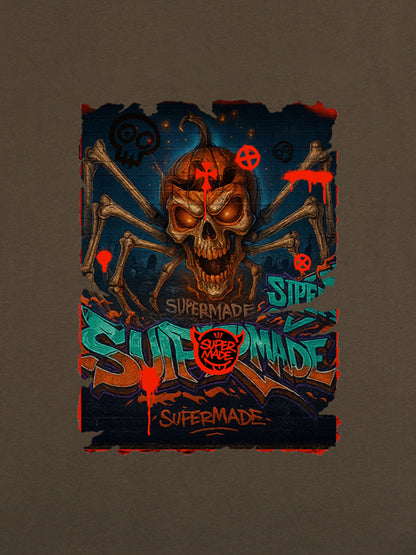 Bloody Dark Skull Spider T-shirt 
