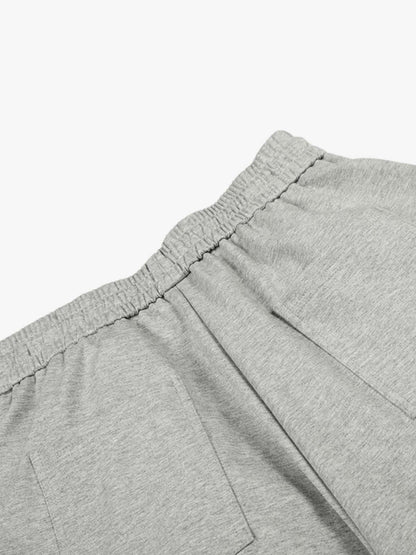 Wrinkled Detail Multi-Pocket Cargo Sweatpants