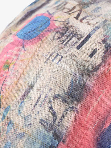 Graffiti Tie-Dye Beret
