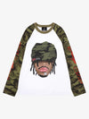 Camo Portrait Long Sleeve Tee