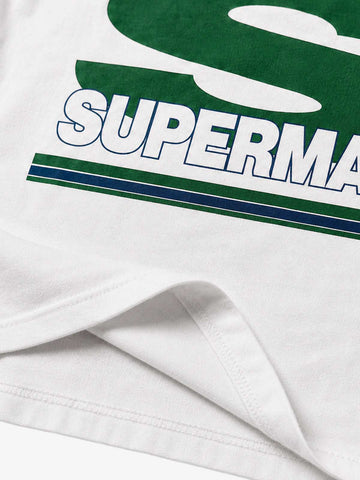 Racing Graphic Cropped Long Sleeve Tee