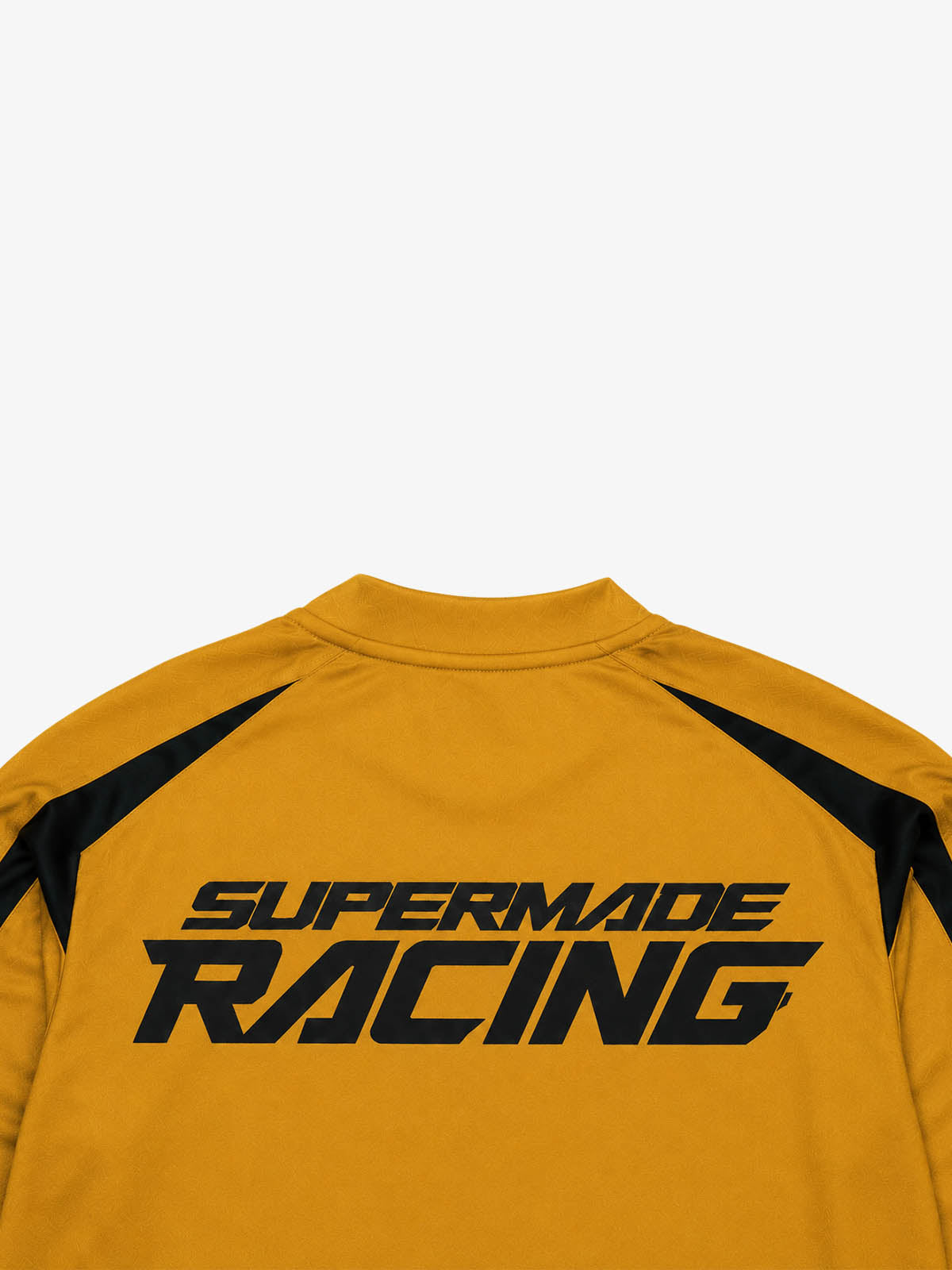 Skull Graphic Layered Racing Logo Long Sleeve Tee