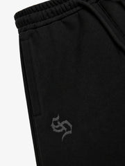 Cotton-Blend Terry Towel Embroidered Hoodie & Wide-Leg Sweatpants Set