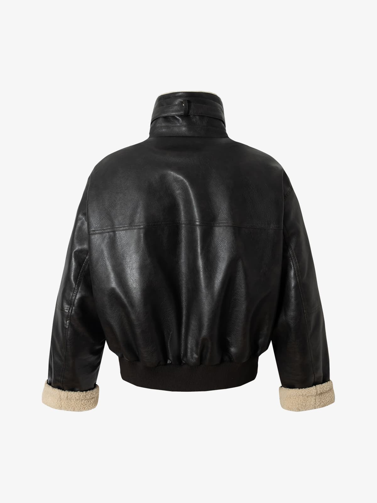 Stylish Aviator Jacket with Faux Fur Collar - Perfect for Casual and Fashionable Looks 