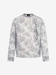 Leopard Print Boxy Fit Long Sleeve Tee
