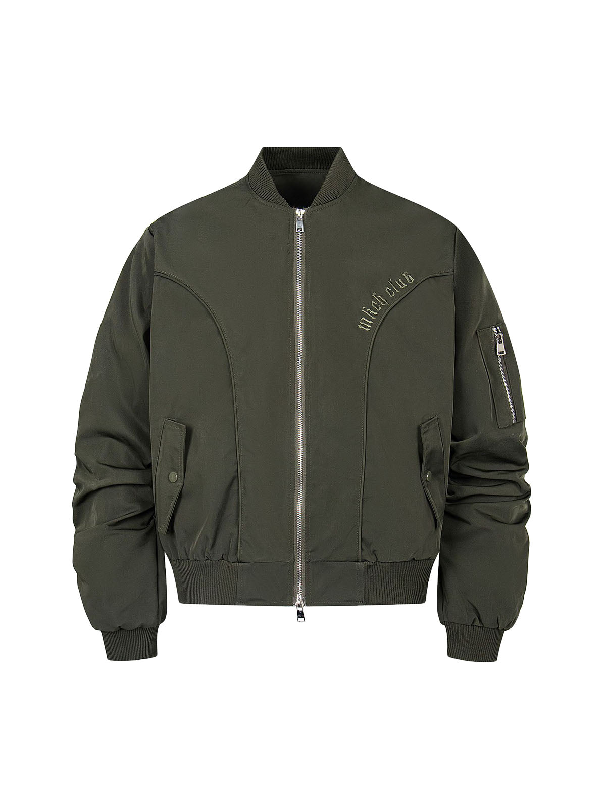Retro Deconstructed Bomber Jacket 