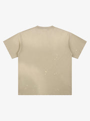 Splatter Graphic Vintage Washed Tee